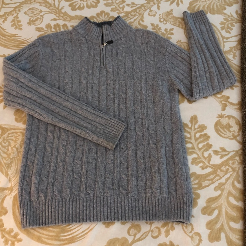 Daniele Blasi 1/2 Zip Sweater. Made in Italy